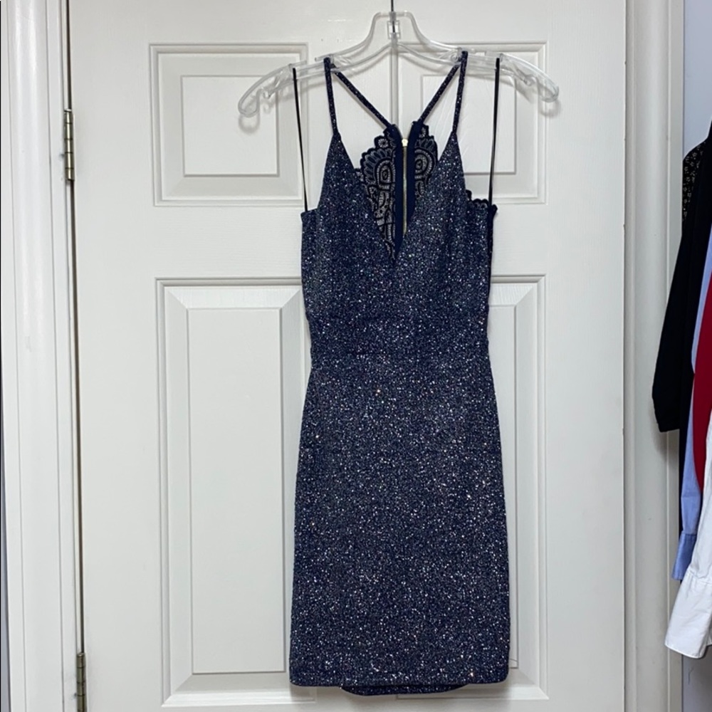 Navy Blue Windsor Dress